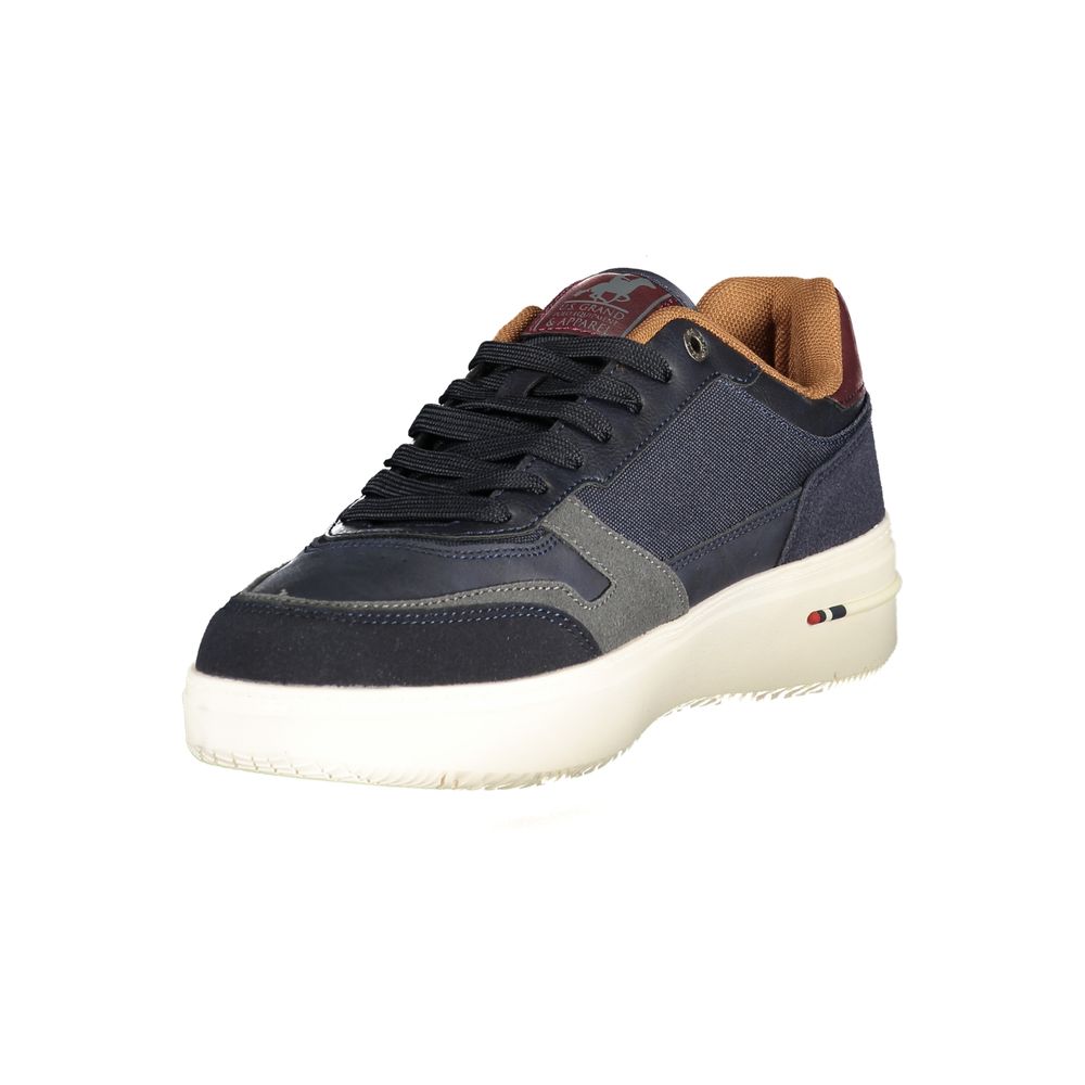 U.S. Grand Polo Blauer Herren-Sneaker aus Polyurethan