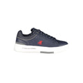 U.S. Grand Polo Blauer Herren-Sneaker aus Polyurethan