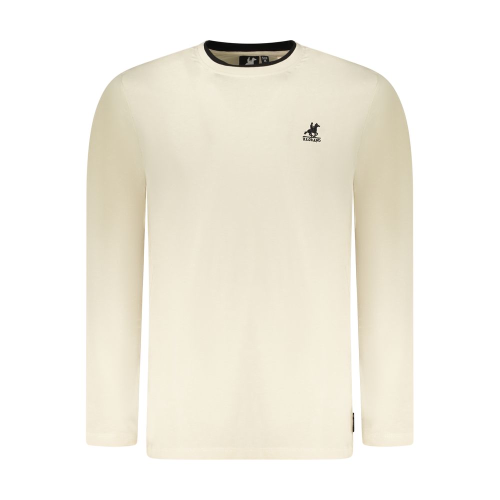 U.S. Grand Polo Beige Baumwoll-T-Shirt für Herren