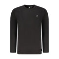U.S. Grand Polo Schwarzes Baumwoll-T-Shirt für Herren