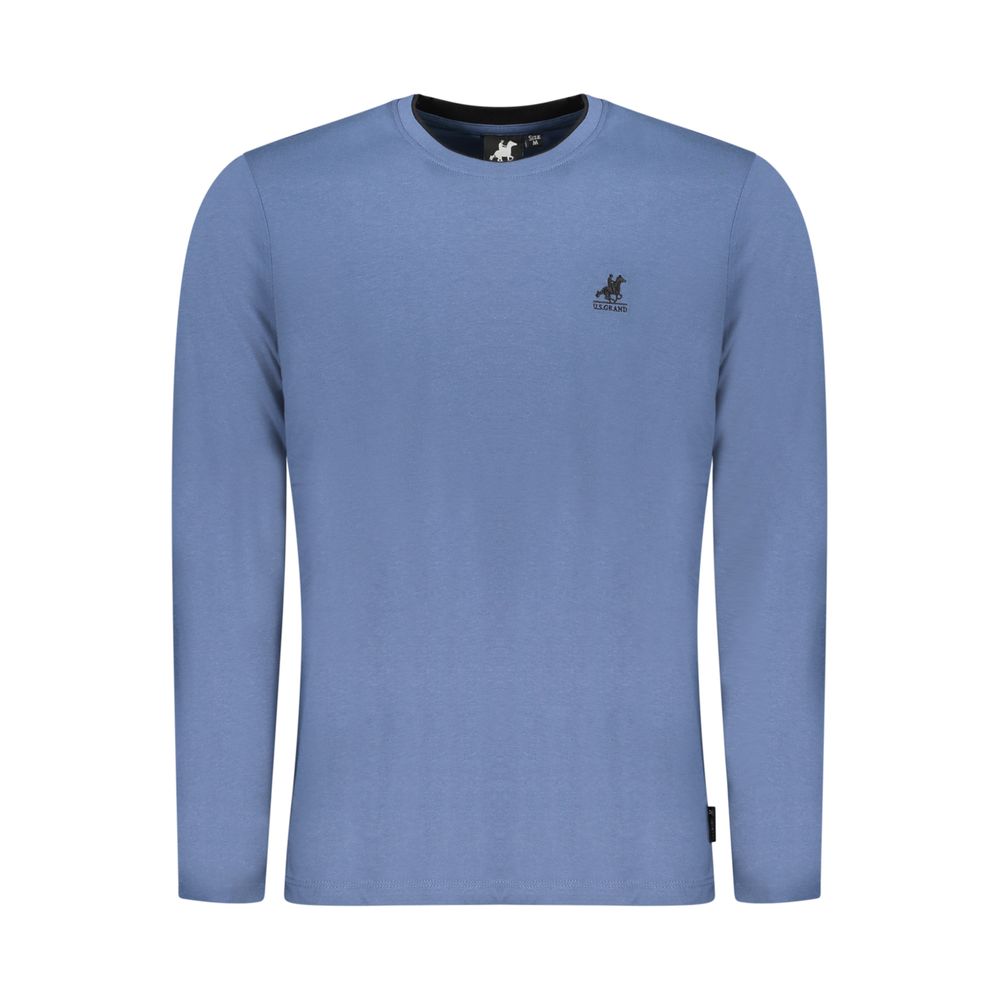 U.S. Grand Polo Blu Baumwoll-T-Shirt für Herren