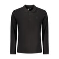 U.S. Grand Polo Schwarzes Herren-Poloshirt aus Baumwolle