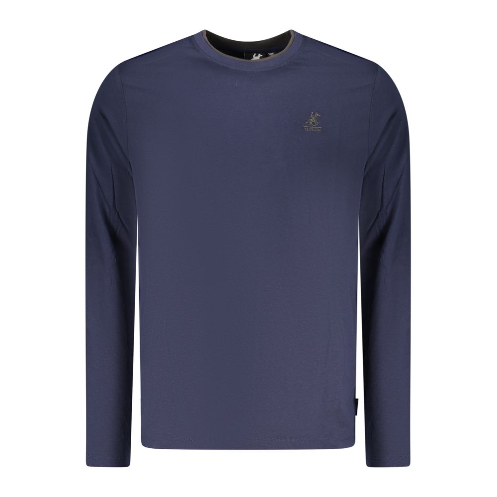 U.S. Grand Polo Schwarzes Baumwoll-T-Shirt für Herren