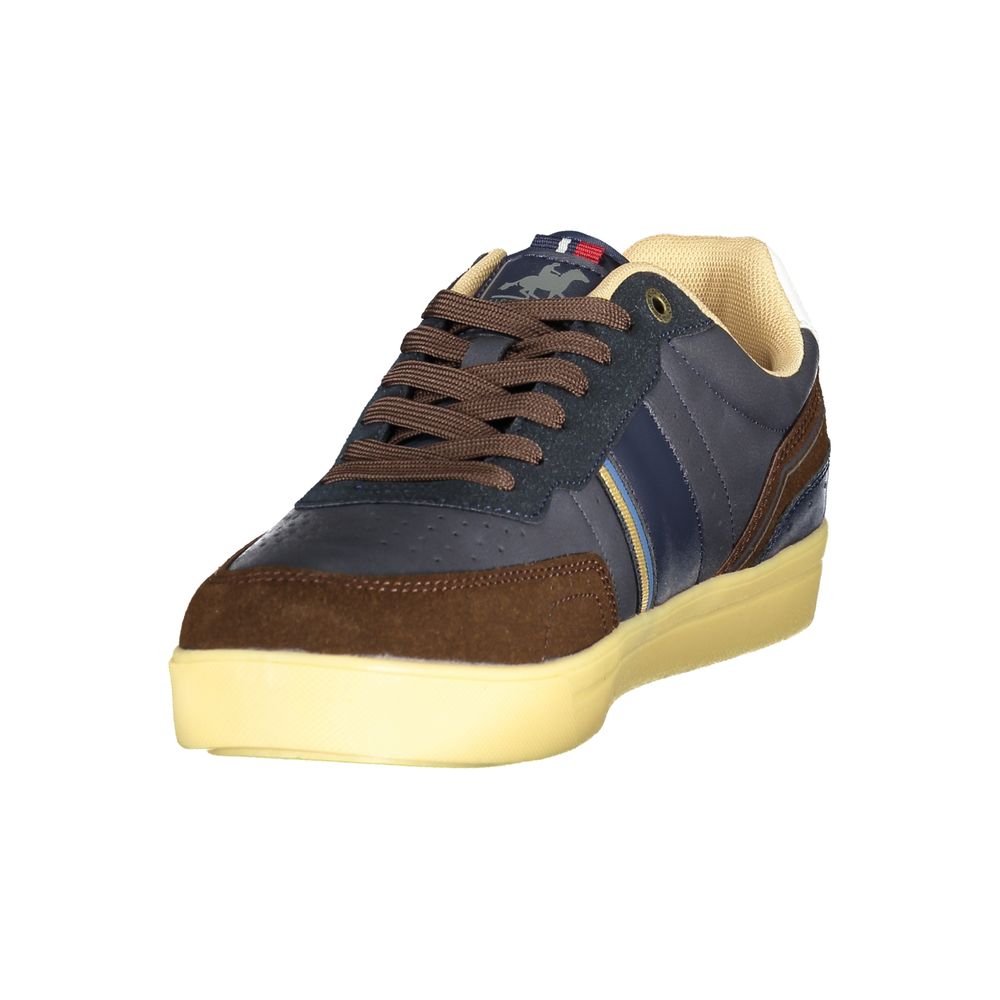 U.S. Grand Polo Blauer Herren-Sneaker aus Polyurethan