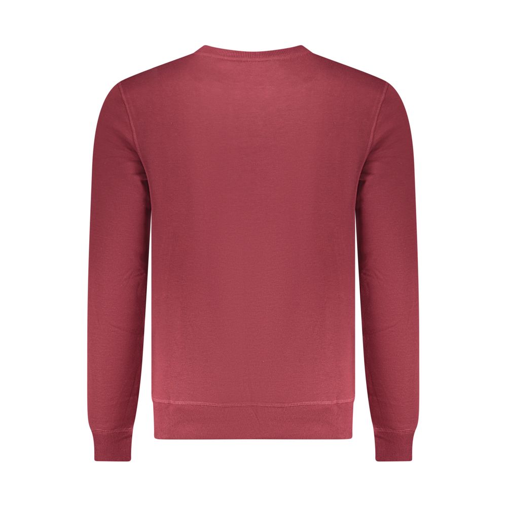 U.S. Grand Polo Rotes Polyester-Sweatshirt für Herren