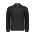U.S. Grand Polo Schwarzer Baumwoll-Sweatshirt