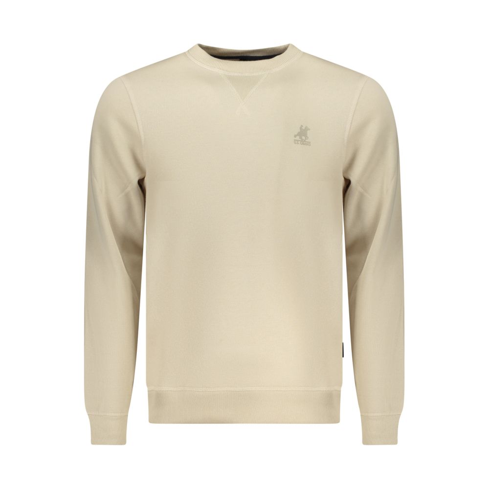 U.S. Grand Polo Beige Polyester Herren Sweatshirt