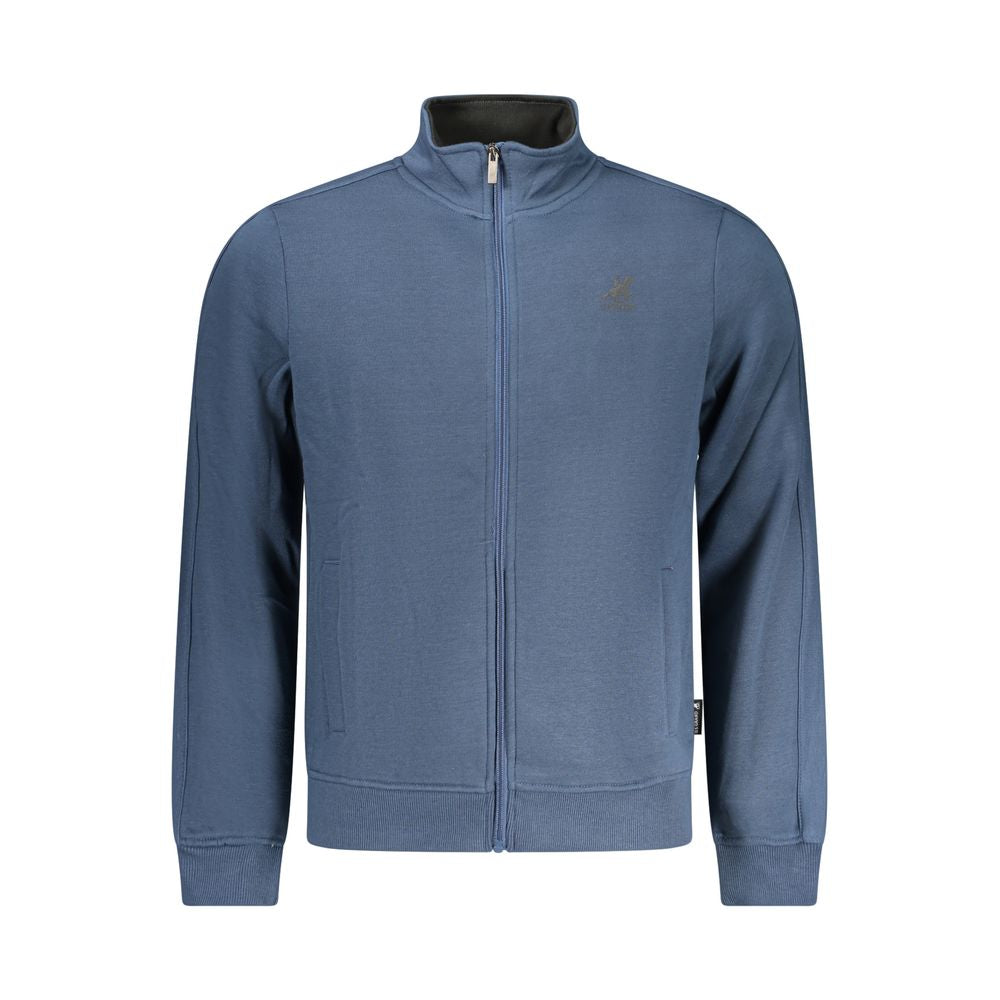 U.S. Grand Polo Blaues Baumwoll-Sweatshirt für Herren