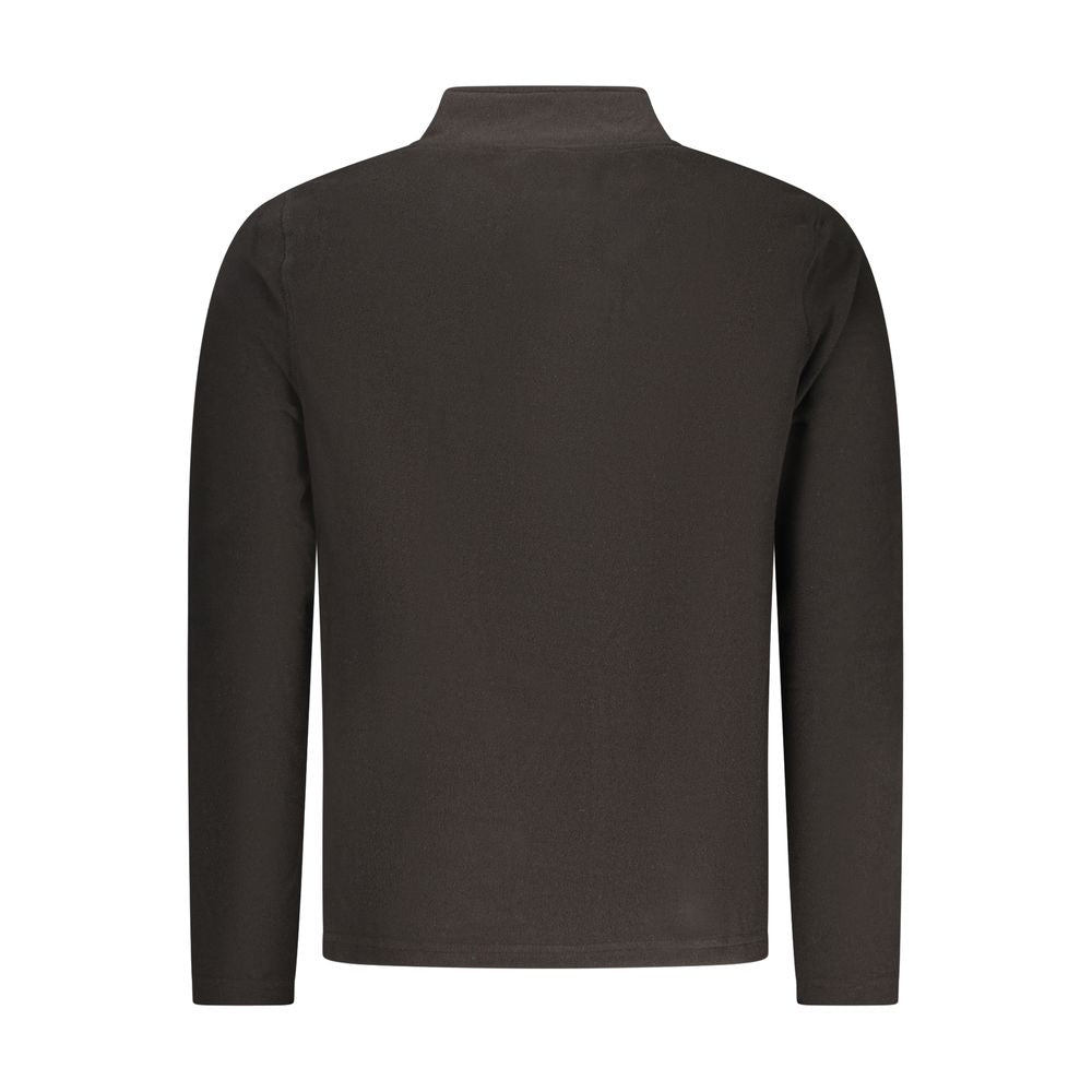 U.S. Grand Polo Schwarzes Herren-Sweatshirt aus Polyester