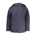 U.S. Grand Polo Blauer Herren-Parka aus Polyester