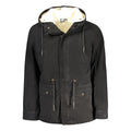 U.S. Grand Polo Nero Polyester Herren Parka Jacke