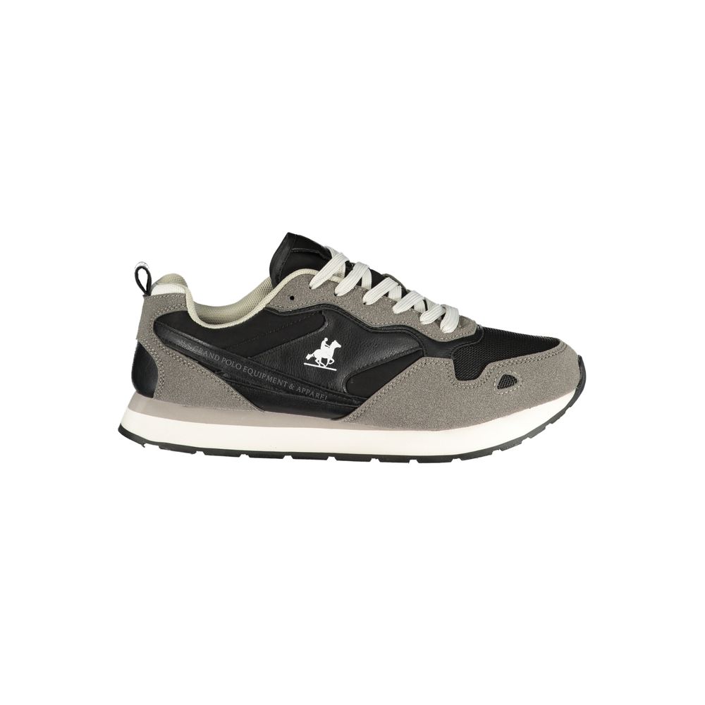U.S. Grand Polo Schwarzer Sneaker aus Polyurethan für Herren