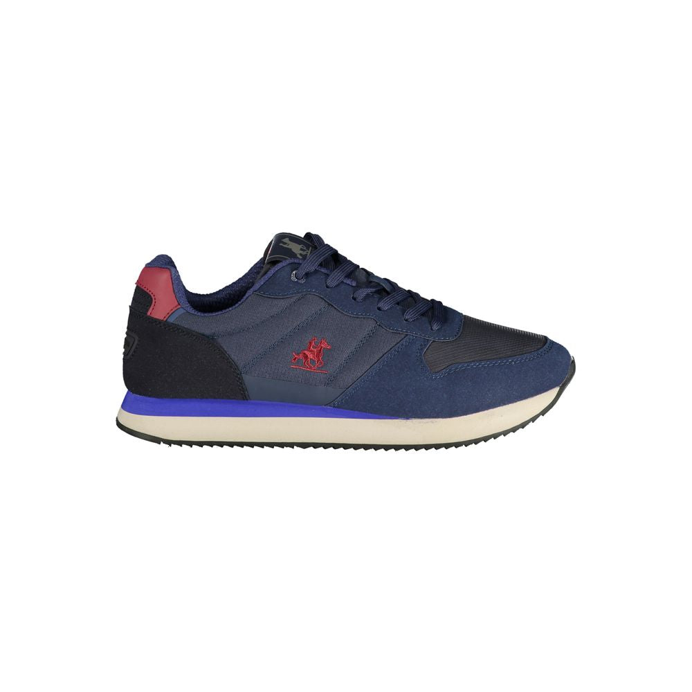 U.S. Grand Polo Blauer Herren-Sneaker aus Polyurethan