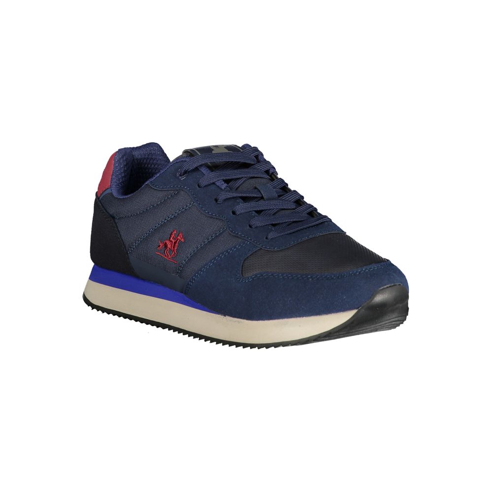 U.S. Grand Polo Blauer Herren-Sneaker aus Polyurethan