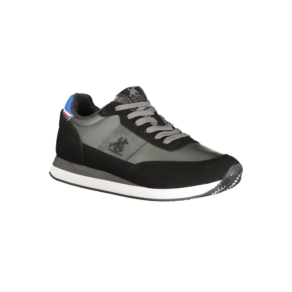 U.S. Grand Polo Schwarzer Sneaker aus Polyurethan für Herren