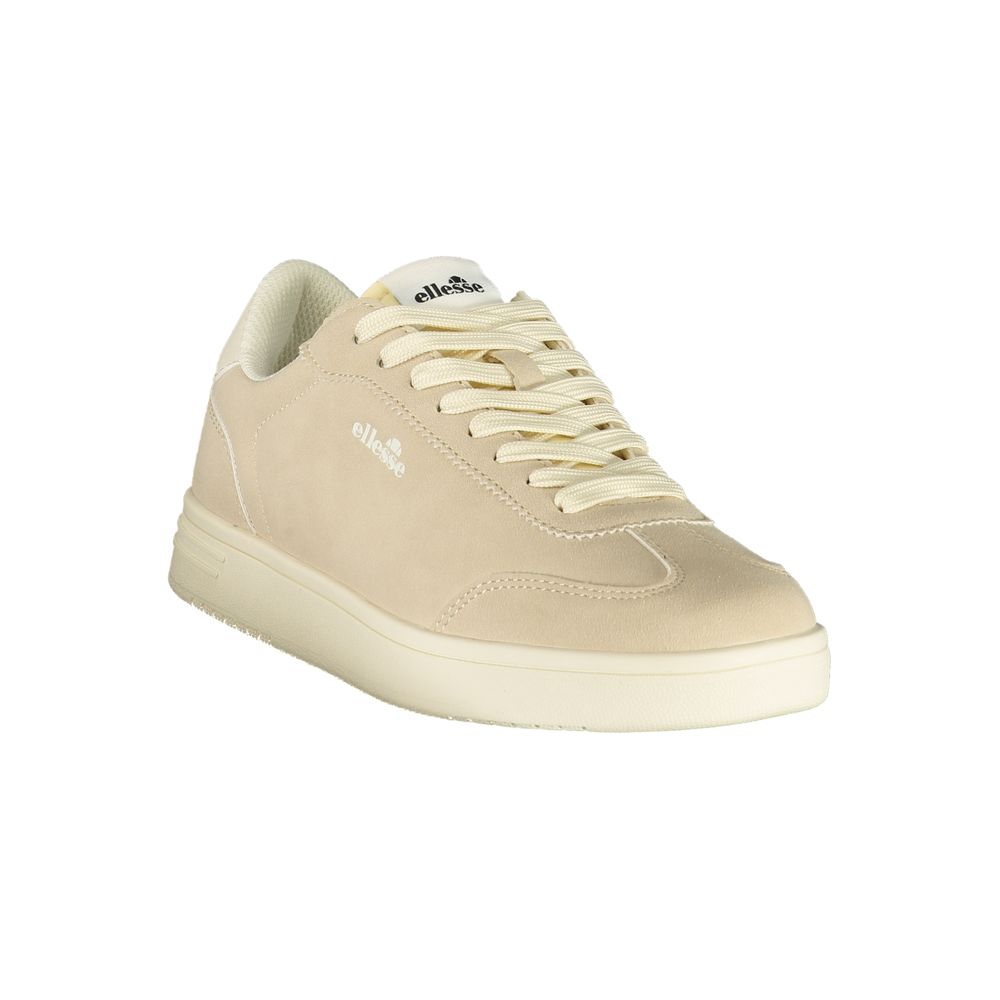 Ellesse Damen Sneaker aus Beige Polyurethan