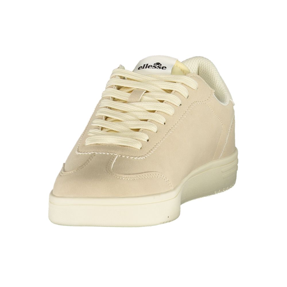 Ellesse Damen Sneaker aus Beige Polyurethan