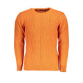 U.S. Grand Polo Orange Fabric Sweatshirt