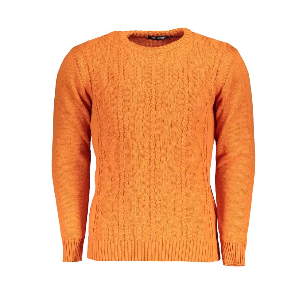 U.S. Grand Polo Orange Fabric Sweatshirt