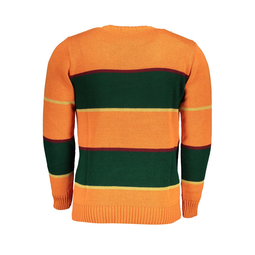 U.S. Grand Polo Arancione Pullover aus Acryl für Herren