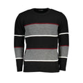 U.S. Grand Polo Schwarzer Herrenpullover aus Acryl