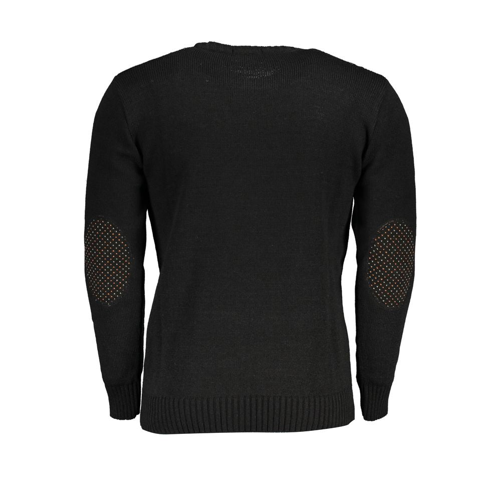 U.S. Grand Polo Schwarzer Sweatshirt aus Stoff