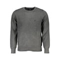 U.S. Grand Polo Graues Sweatshirt aus Nylon
