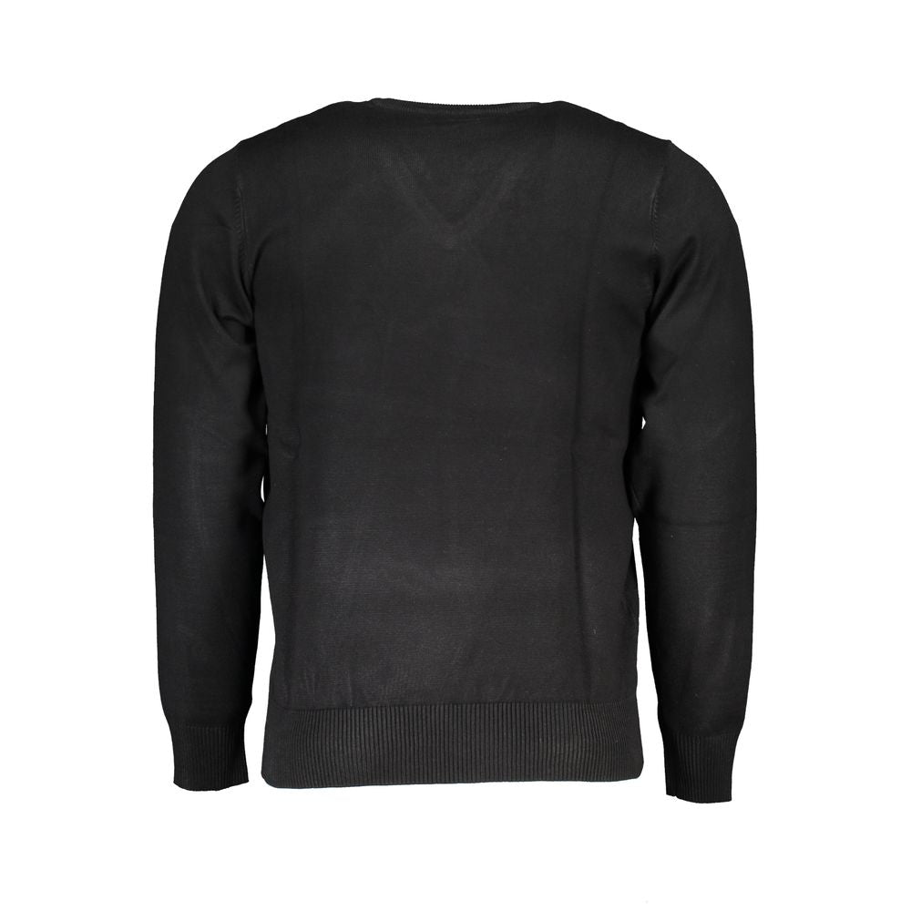 U.S. Grand Polo Nero Viscosa Uomo Maglia