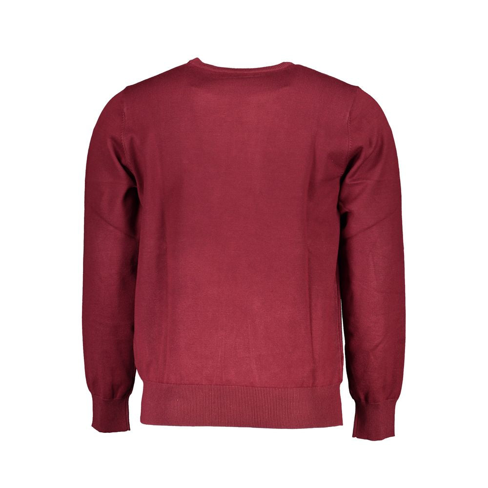 U.S. Grand Polo Rotes Nylon-Sweatshirt