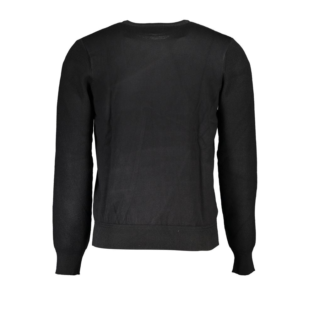 U.S. Grand Polo Schwarzer Sweatshirt aus Nylon