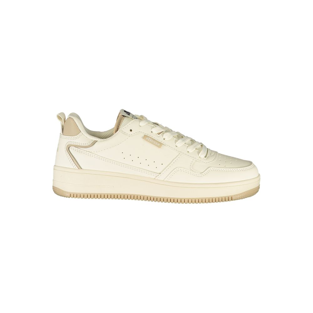Ellesse Bianco Damen-Sneaker aus Polyurethan
