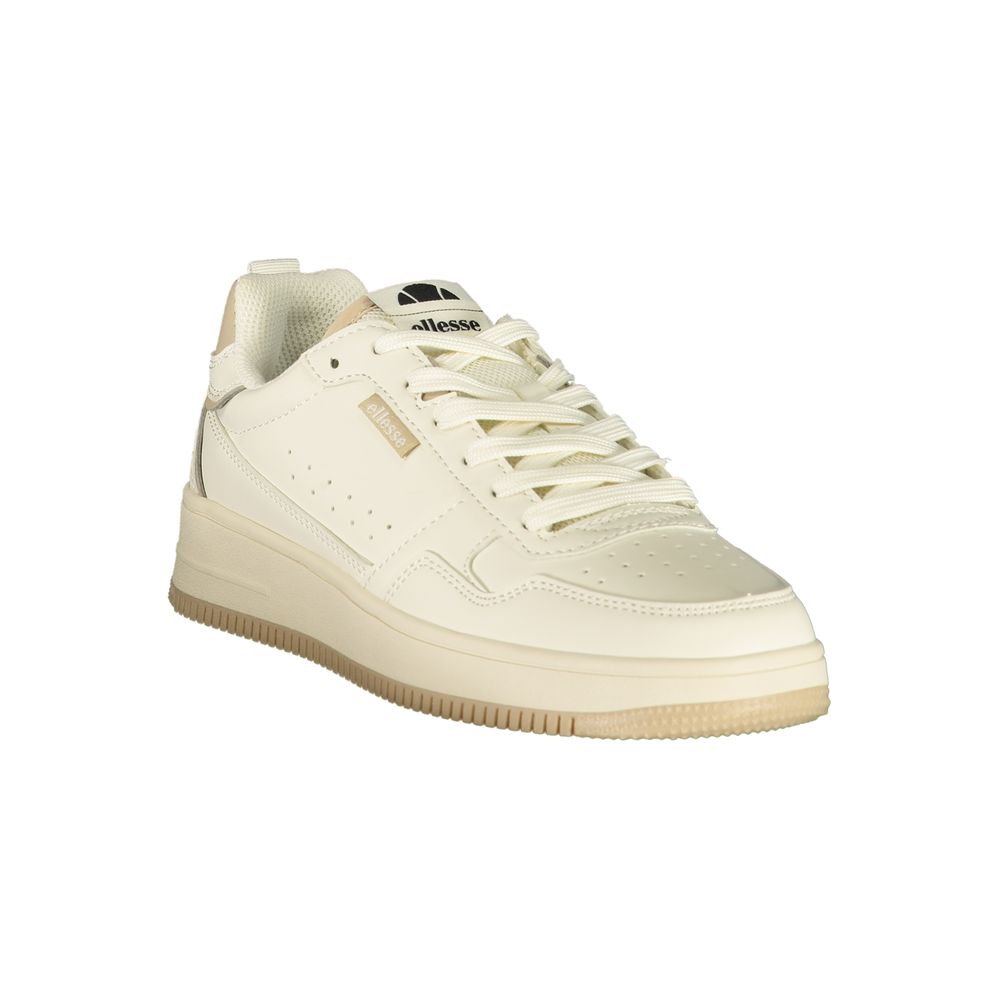 Ellesse Bianco Damen-Sneaker aus Polyurethan