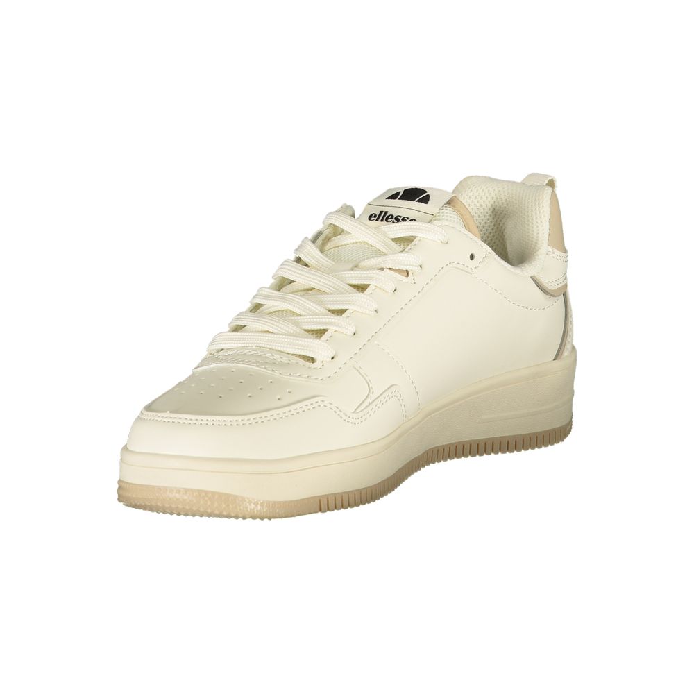Ellesse Bianco Damen-Sneaker aus Polyurethan