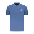 U.S. Grand Polo Blaues Baumwoll-Poloshirt für Herren