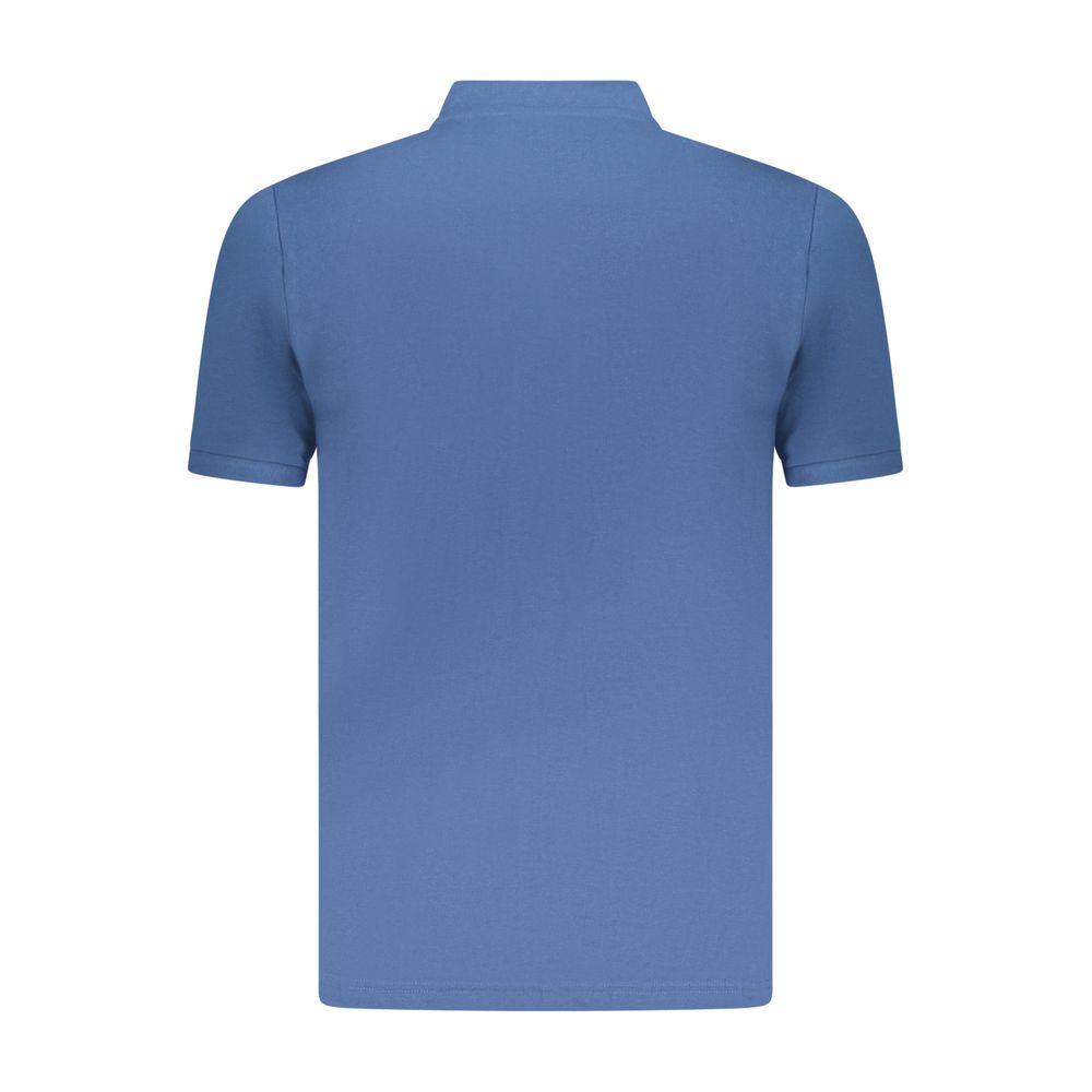 U.S. Grand Polo Blaues Baumwoll-Poloshirt für Herren