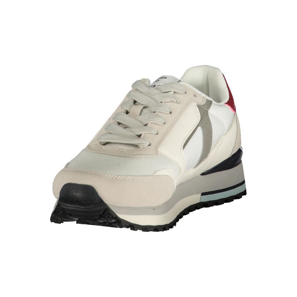 Gas Herren-Sneaker aus weißem Polyurethan