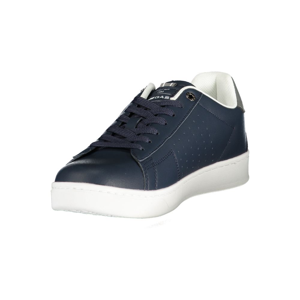 Gas Blauer Herren-Sneaker aus Polyurethan