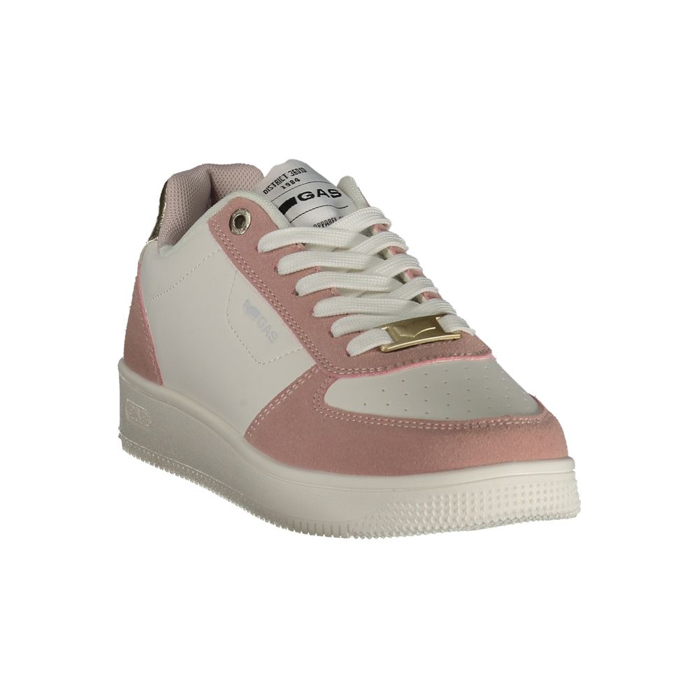 Gas Bianco Poliuretano Donna Sneaker
