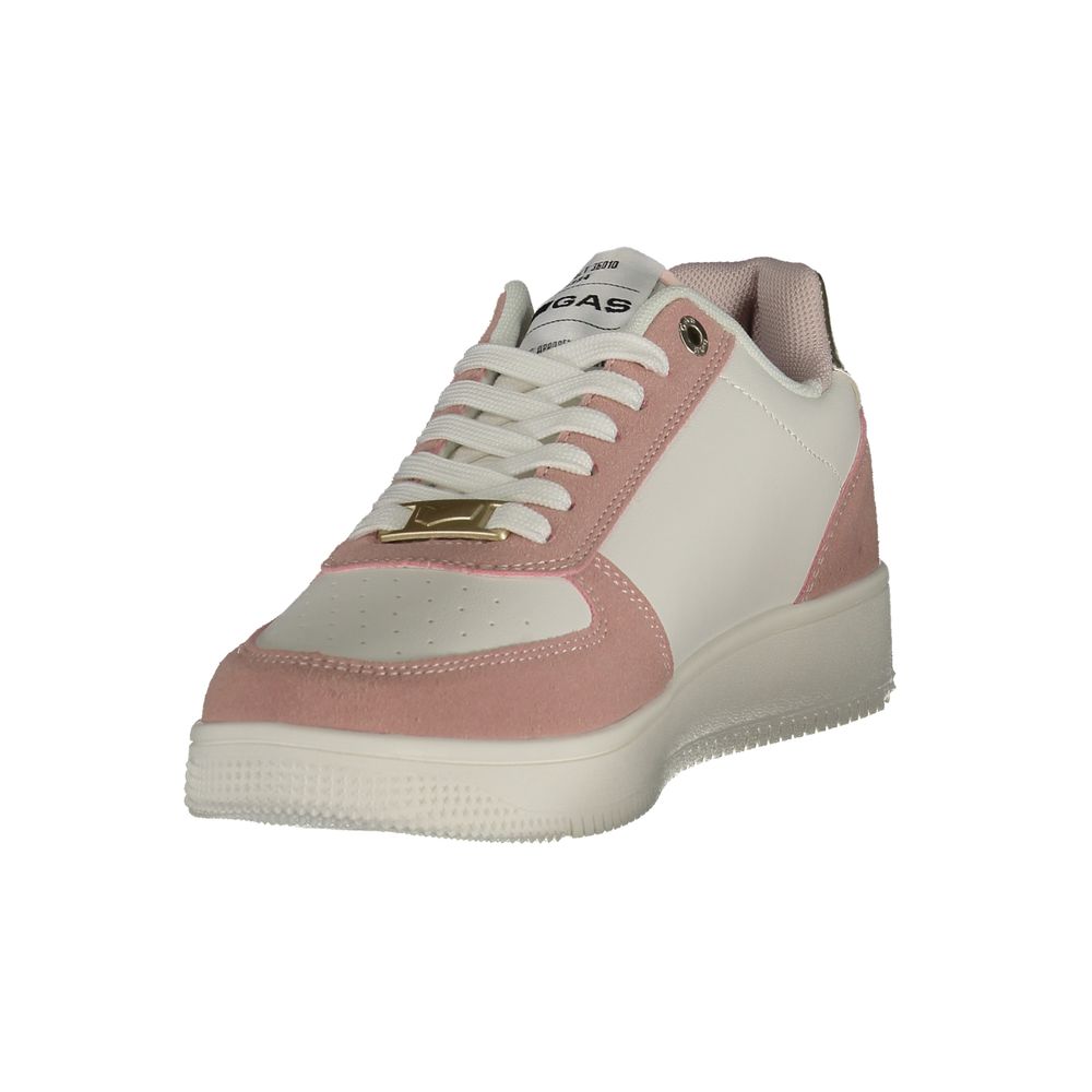 Gas Bianco Poliuretano Donna Sneaker