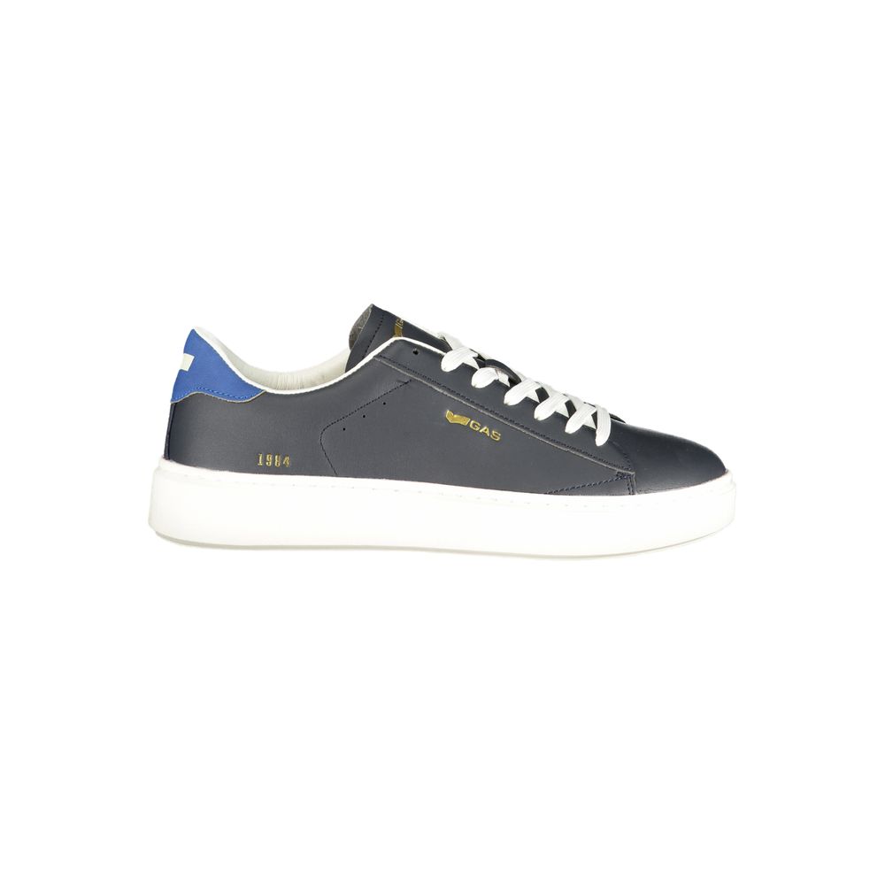 Gas Blauer Herren-Sneaker aus Polyurethan