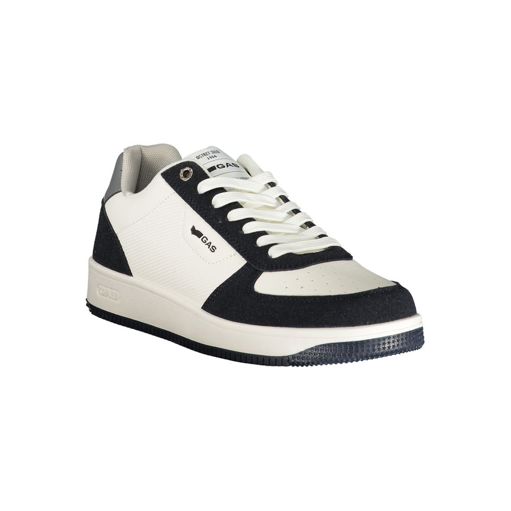 Gas Bianco Polyurethane Herren Sneaker