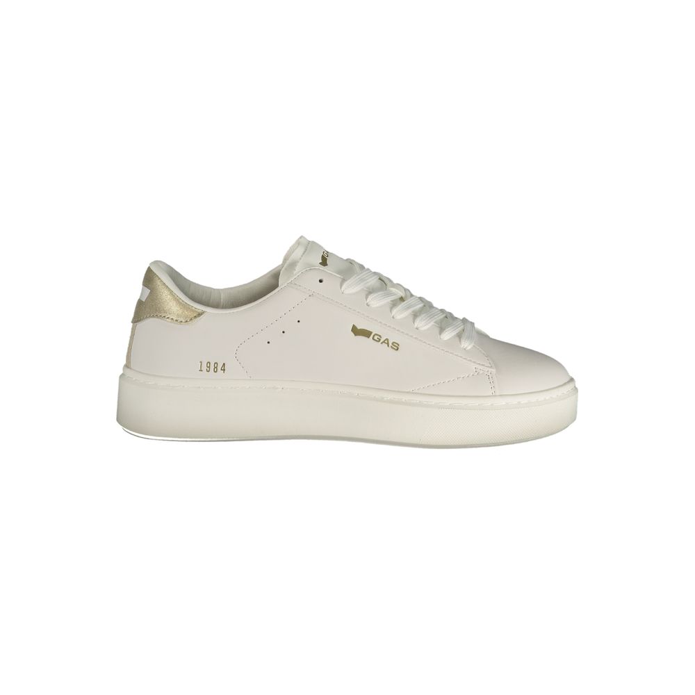 Gas Bianco Poliuretano Donna Sneaker