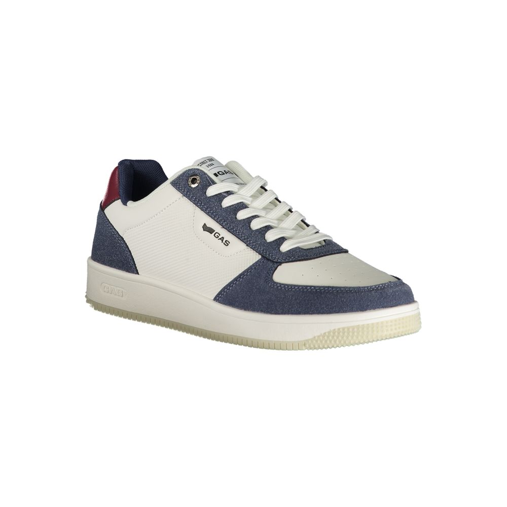 Gas Weißer Herren-Sneaker aus Polyurethan
