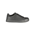 Gas Schwarzer Sneaker aus Polyurethan für Herren