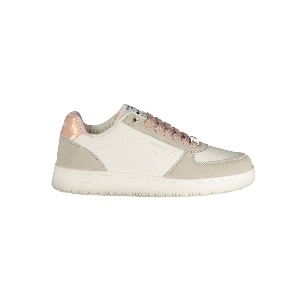 Gas Bianco Poliuretano Donna Sneaker