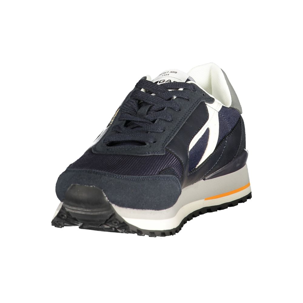 Gas Blauer Herren-Sneaker aus Polyurethan
