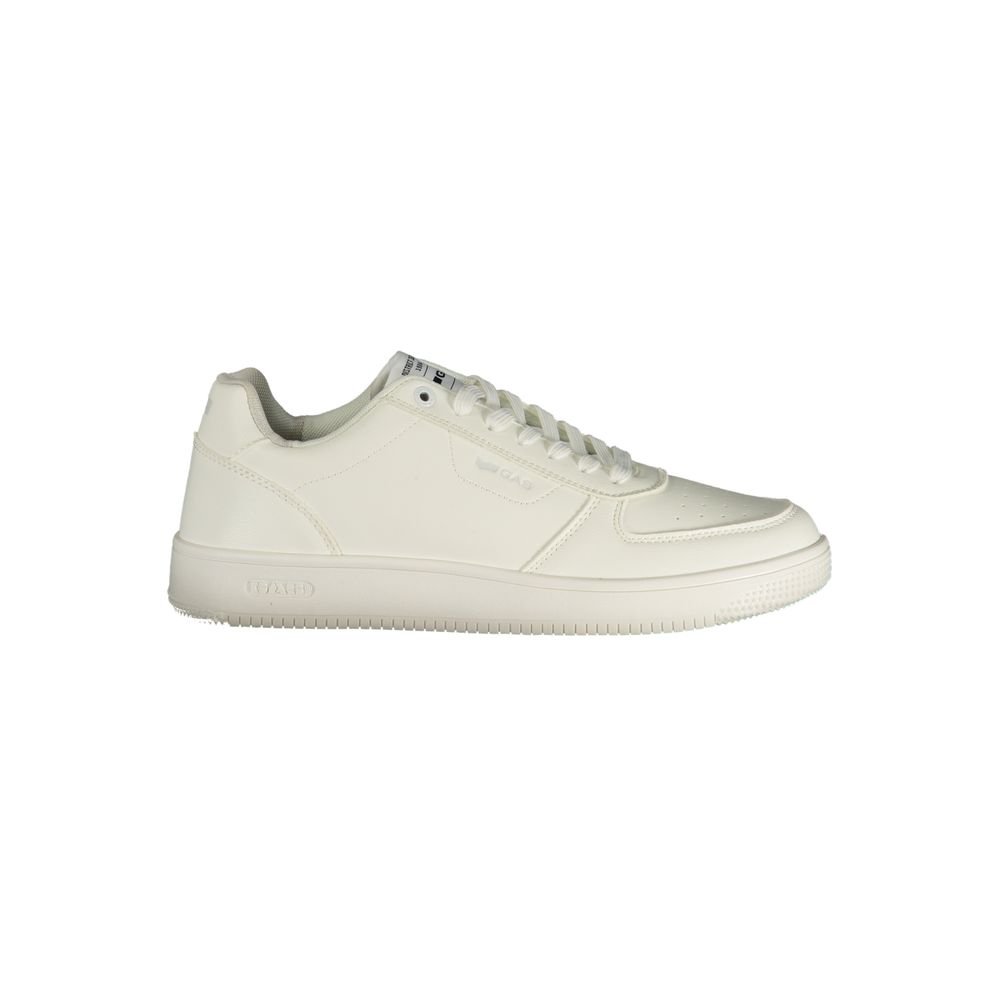 Gas Bianco Polyurethane Herren Sneaker