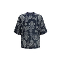 Giorgio Armani Mehrfarbiges Baumwoll-T-Shirt