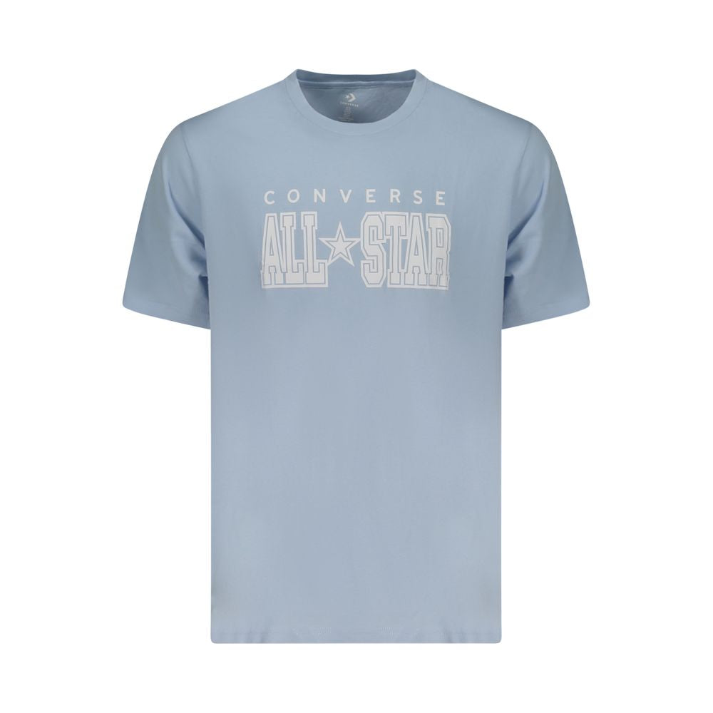 Converse Azzurro Baumwoll-T-Shirt für Herren