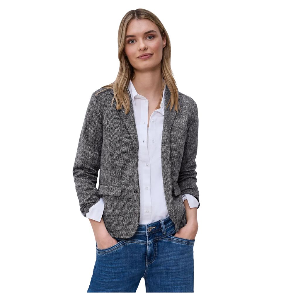 Street One Blauer Blazer aus Polyester